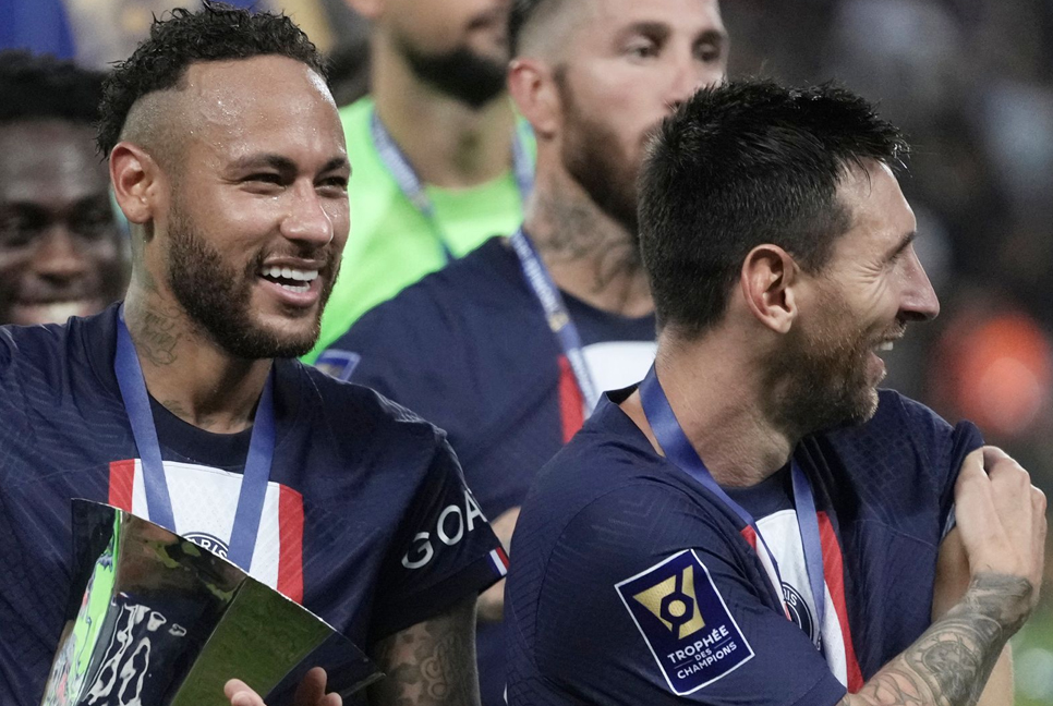 Messi, Neymar score in 4-0 win as PSG wins Champions Trophy