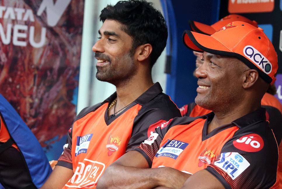 Lara appointed head coach of Sunrisers Hyderabad