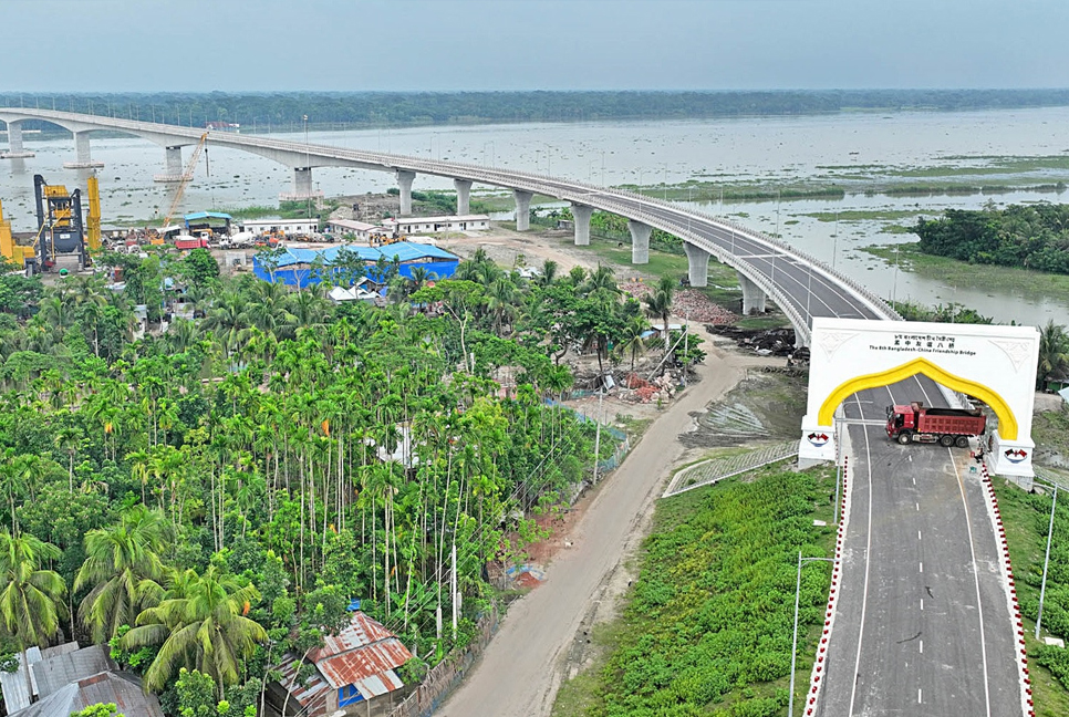 PM opens Bangamata Fazilatun Nesa Bridge