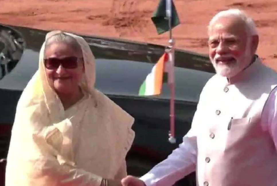 'India our friend': Sheikh Hasina at Rashtrapati Bhavan