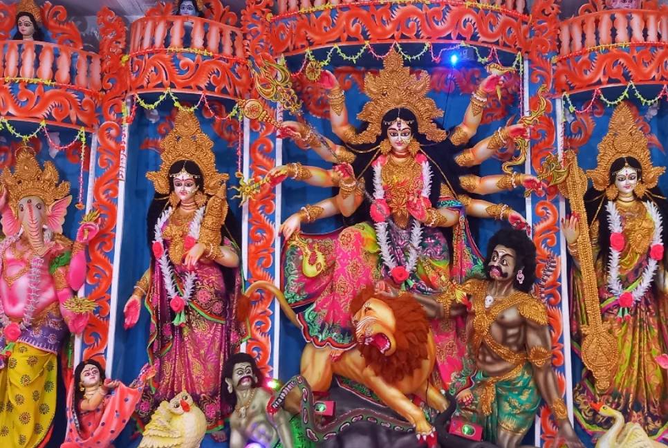 Durga Puja begins 