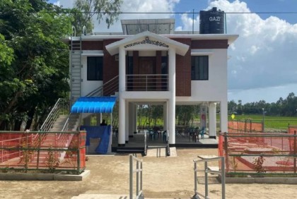 IOM unveils under-construction community clinics in Cox’s Bazar