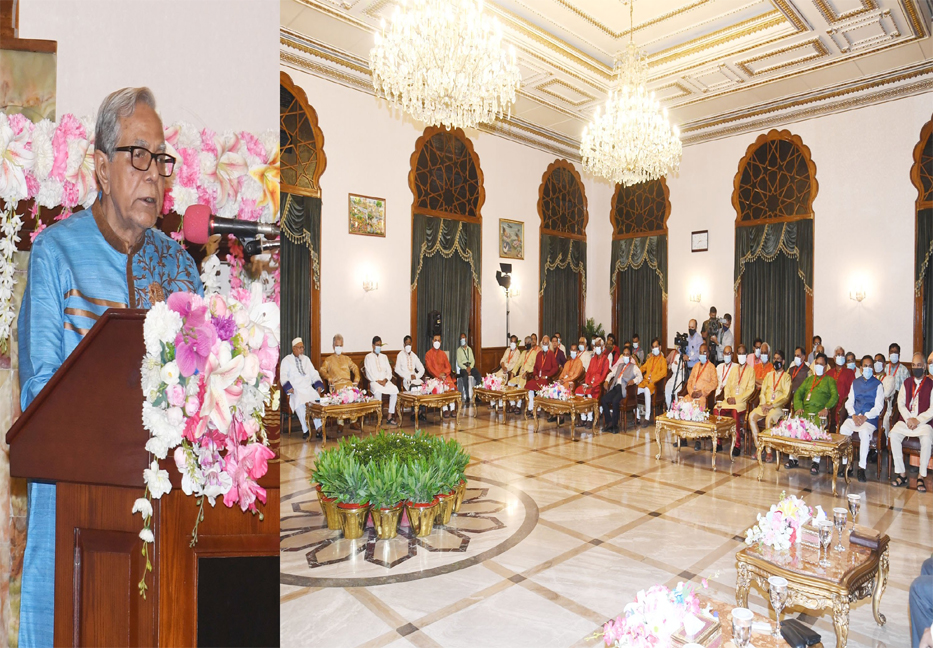 President urges all to remain vigil against misleading people by using religion

