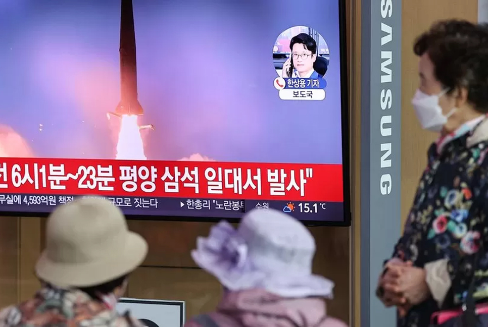 N. Korea carries out sixth missile launch in 2 weeks