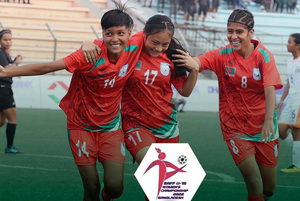 Bangladesh beat Bhutan by 8-0 goals