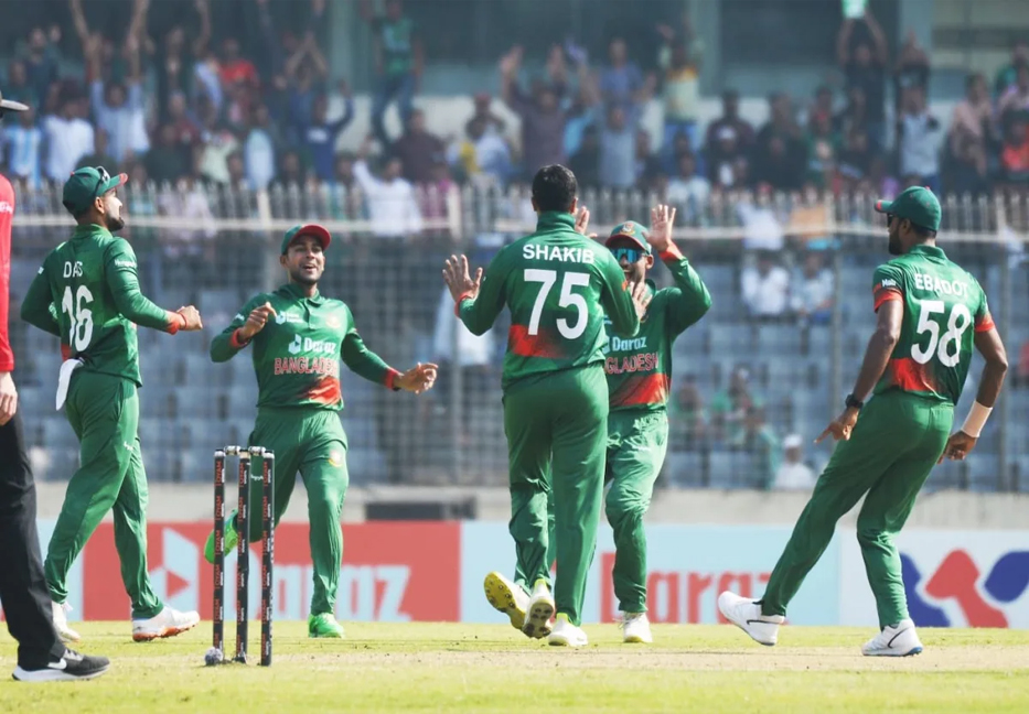 Shakib, Ebadot restrict India to 186