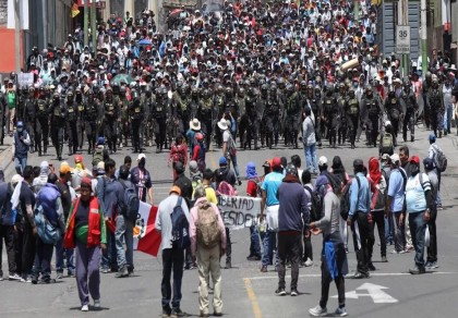 13 died in Peru anti-government protests