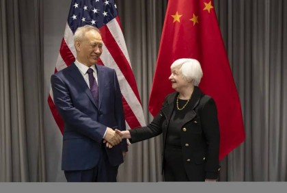 US-China officials meet on economy