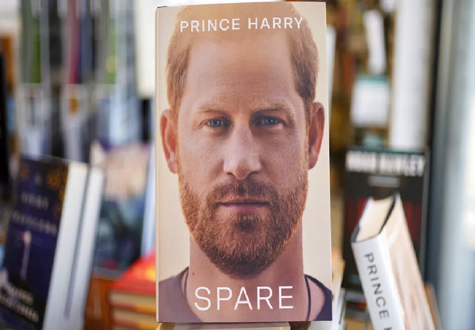 Prince Harry's memoir 'Spare': 3.2M copies sold out in 1st week