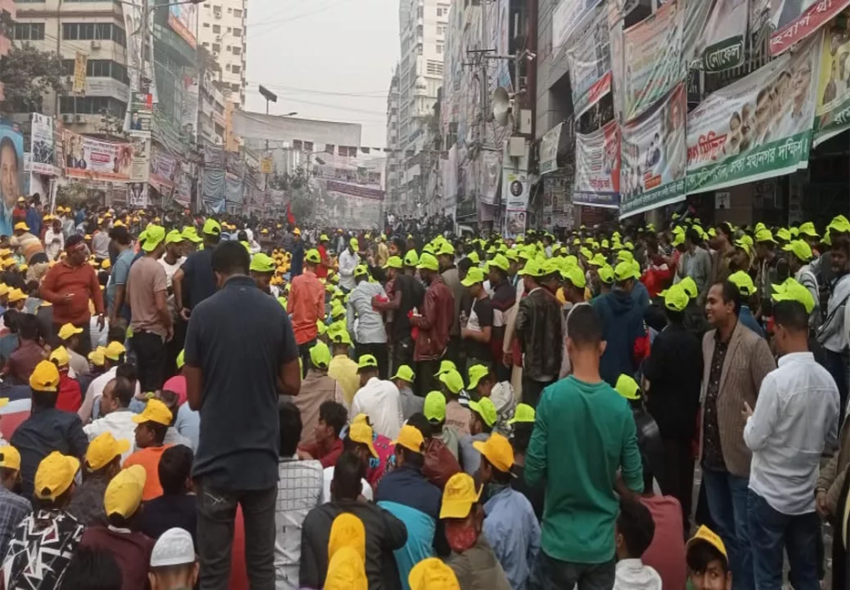 BNP rally begins at Nayapaltan