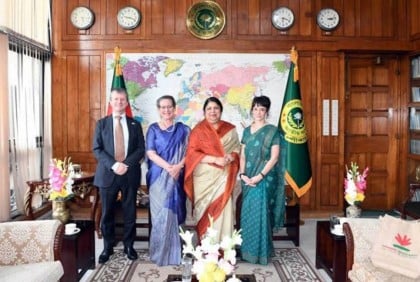 Three Nordic envoys meet Speaker