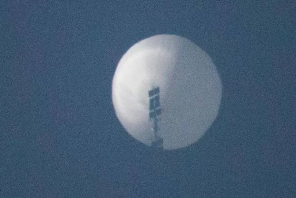 Chinese spy balloon spotted flying over the US