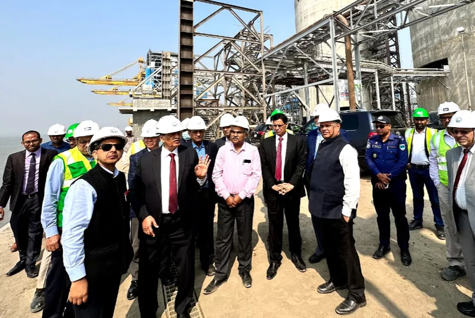 Indian envoy visits Maitree Super Thermal Power Plant at Rampal