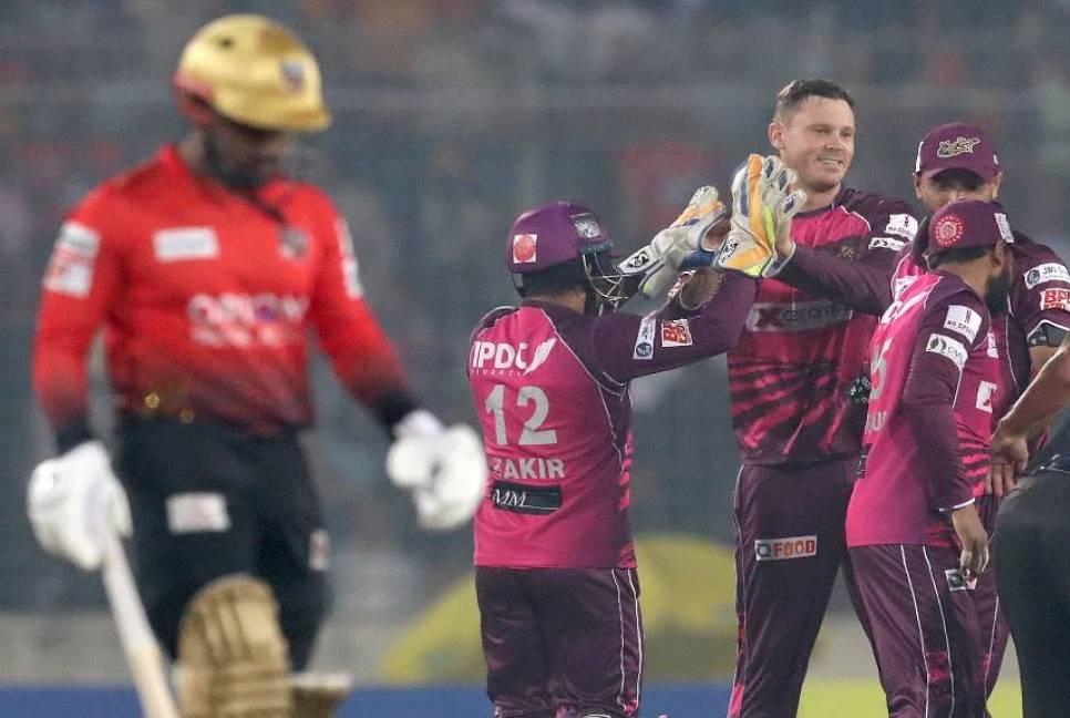 BPL final: Comilla need 33 runs to clinch 4th title 