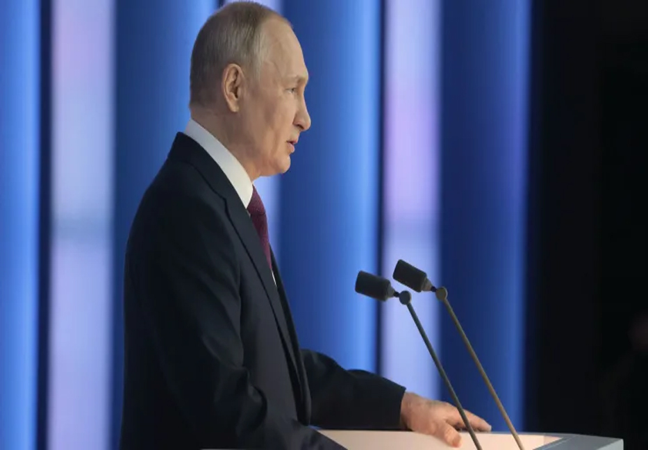 Putin blames West for Ukraine war