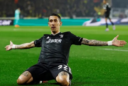 Di María hits Juve hat-trick