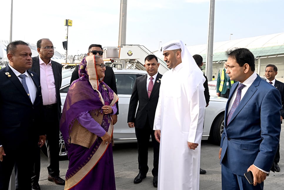 PM leaves Doha for home