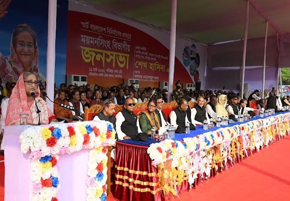 PM condemns BNP leaders for spreading falsehood against AL