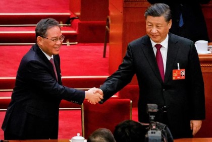 Li Qiang appointed as Chinese premier