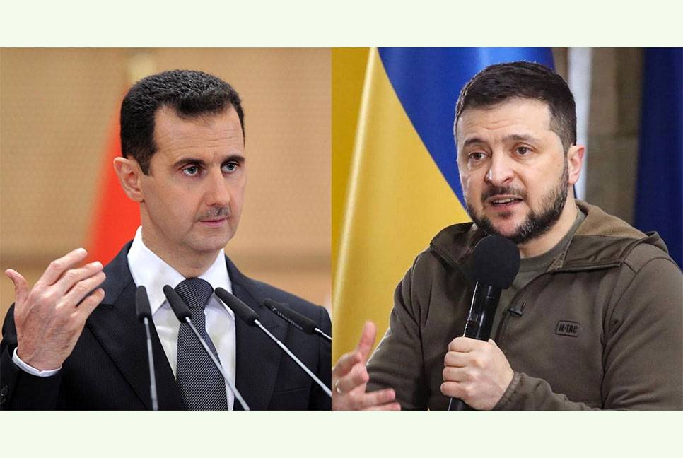 Zelensky imposes sanctions against Syria’s Assad