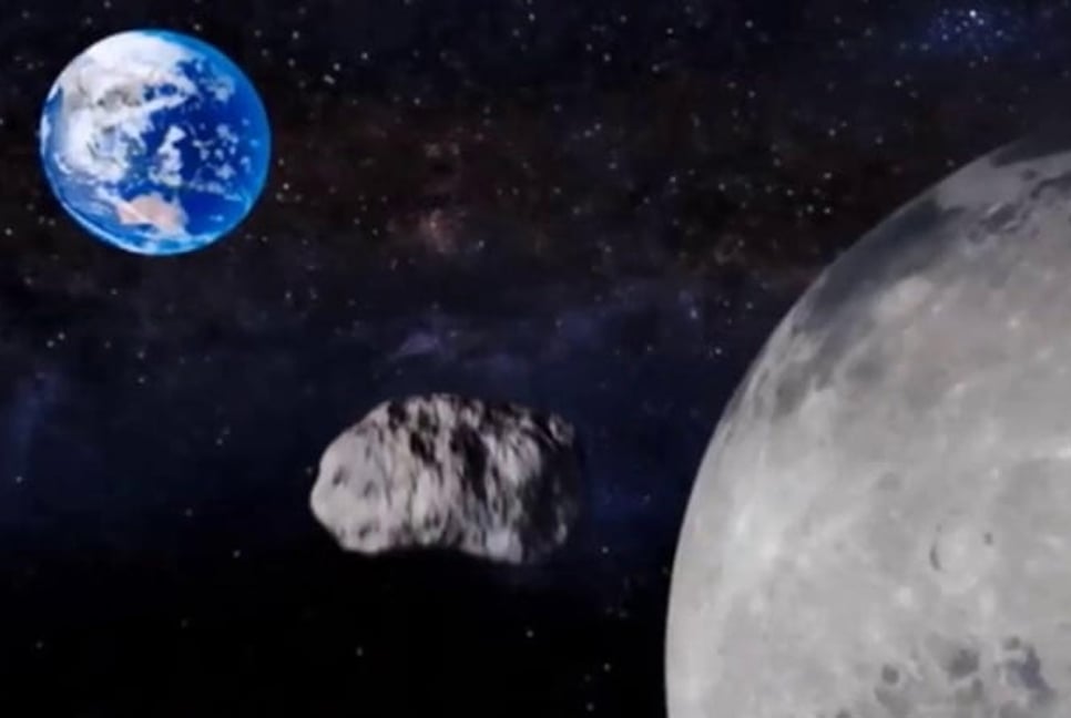 Large asteroid to zoom between Earth and Moon