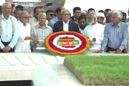 BNP pays tribute to Liberation War martyrs, vows to continue movement