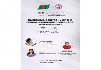 First Bengali language course for Turkey people to be launched on Monday