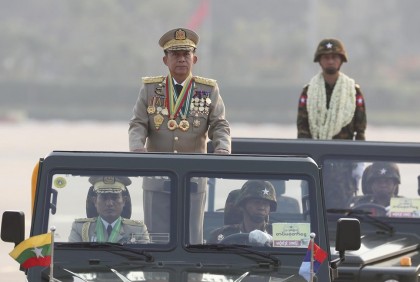 Myanmar army leader calls for decisive action to crush foes