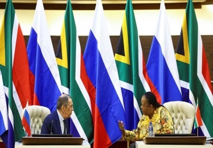 S. Africa ruling party delegates in Russia for talks on new 'global order'