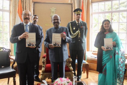 Biography on Harsh Vardhan Shringla launched in Darjeeling