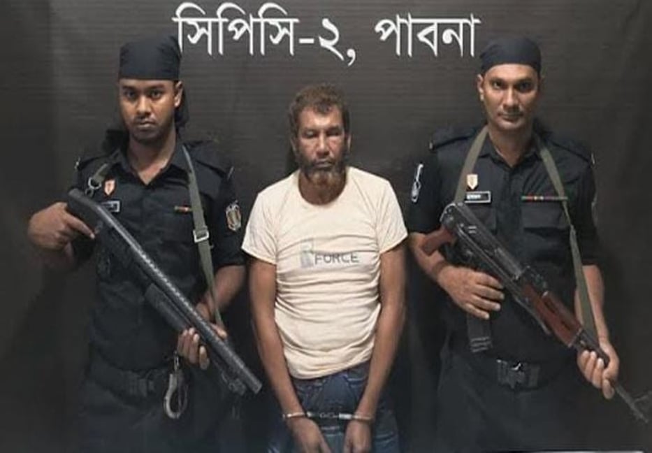 Fugitive death row convict arrested in Pabna