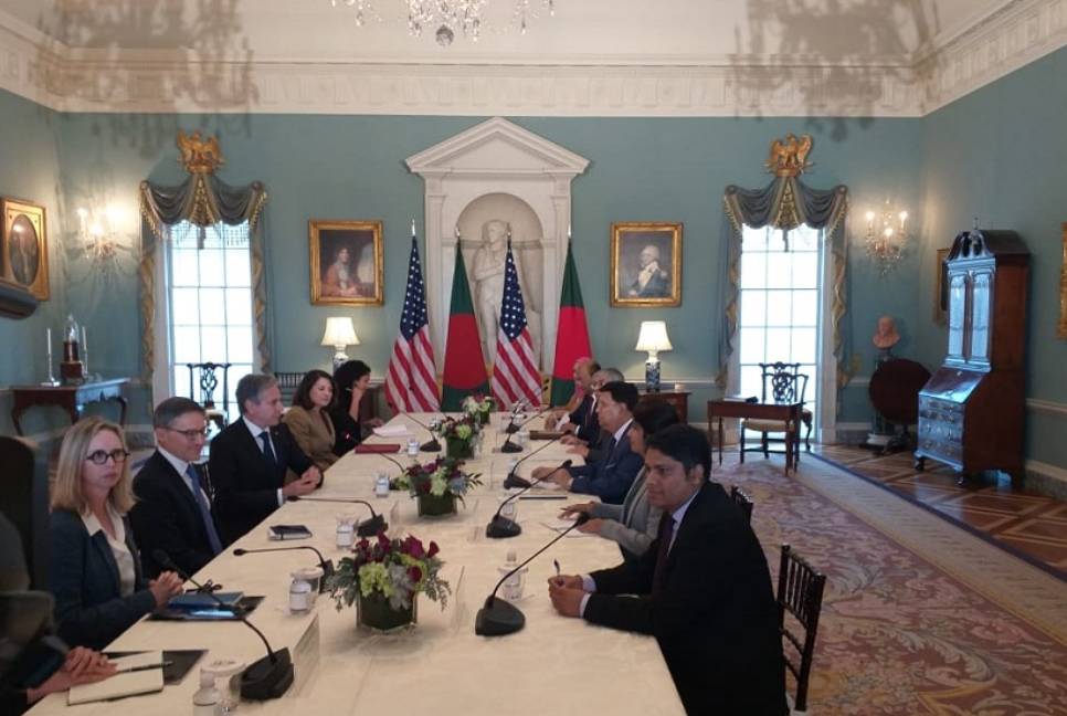 US wants to boost ties with Bangladesh as Momen-Blinken meeting held