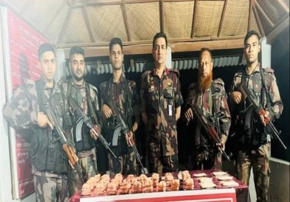 BGB seize huge drugs in Chapainawabganj