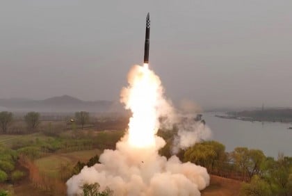 North Korea says it tested new solid-fuel long-range missile