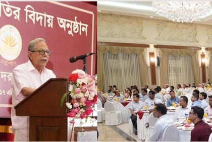 President Hamid asks Bangabhaban officials, staff to maintain its dignity 