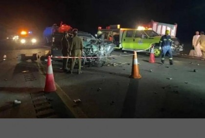 9 Pakistani hajj pilgrims killed 
in Saudi road crash