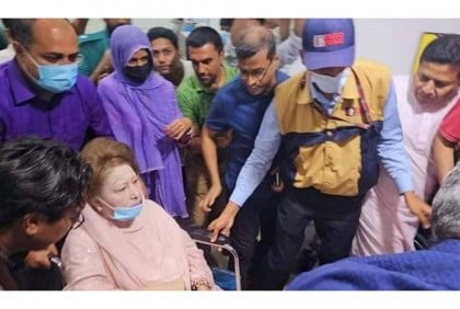 Khaleda Zia admitted to Evercare Hospital