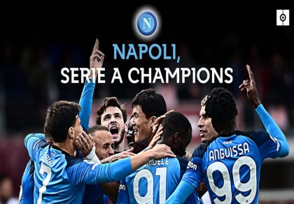 Napoli become Serie A champion after 33 yrs from Maradona era 