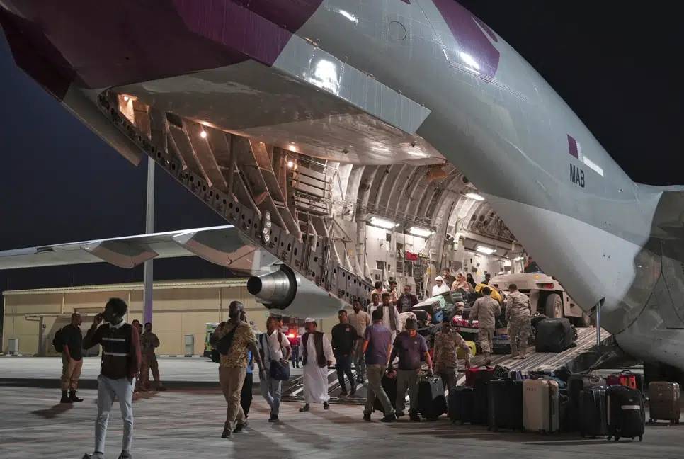 Qatar flies aid into Sudan amid fighting