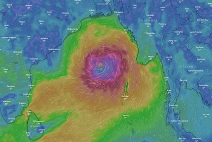 Cyclone Mocha likely to cross Cox’s Bazar-Myanmar’s north coast by Sunday evening