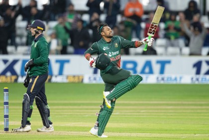 Shanto maiden ton breaks Irish heart