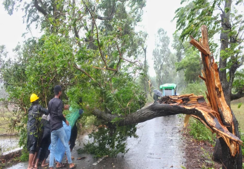 Cyclone Mocha completes landfall, ports advised to raise signal No. 3