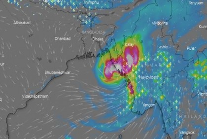 Rain likely due to cyclone Mocha impact