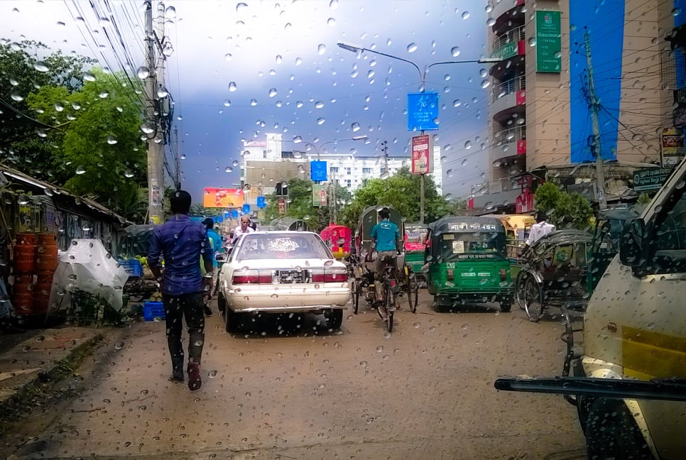 Rain or thundershowers with gusty wind likely over country