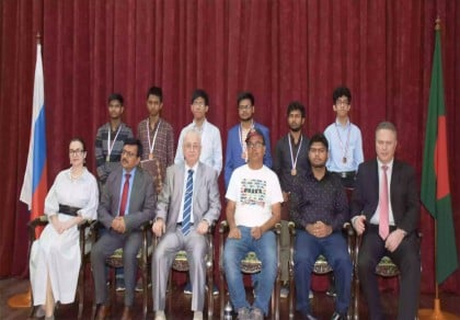 Winners of 1st International Astronomy Olympiad receive awards at Russian embassy