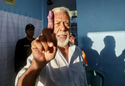 Independence hero Gusmao's party wins in East Timor election

