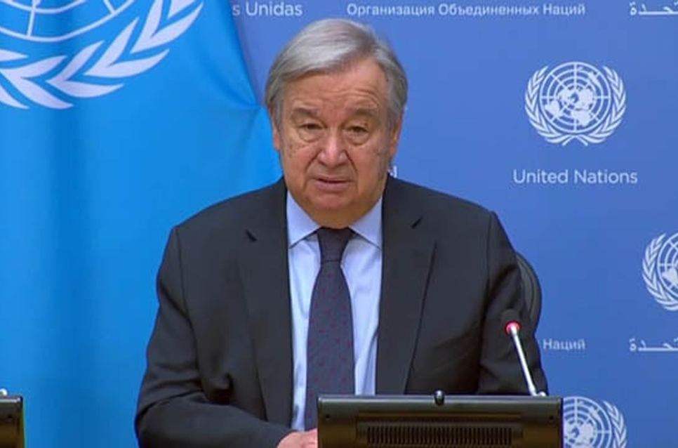 Ukraine dam destruction a 'consequence' of Russian invasion: UN chief