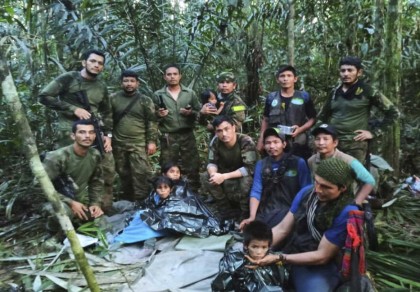 How 4 children survived 40 days after plane crash in jungle of Columbia