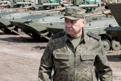 Russian defence minister says more tanks needed in Ukraine