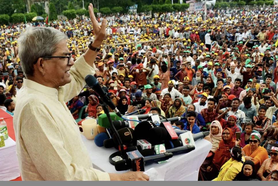 No option but to remove Hasina’s govt: Fakhrul